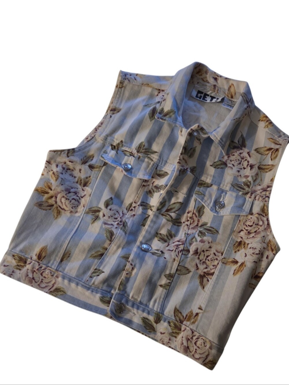 Y2k Denim Vest
